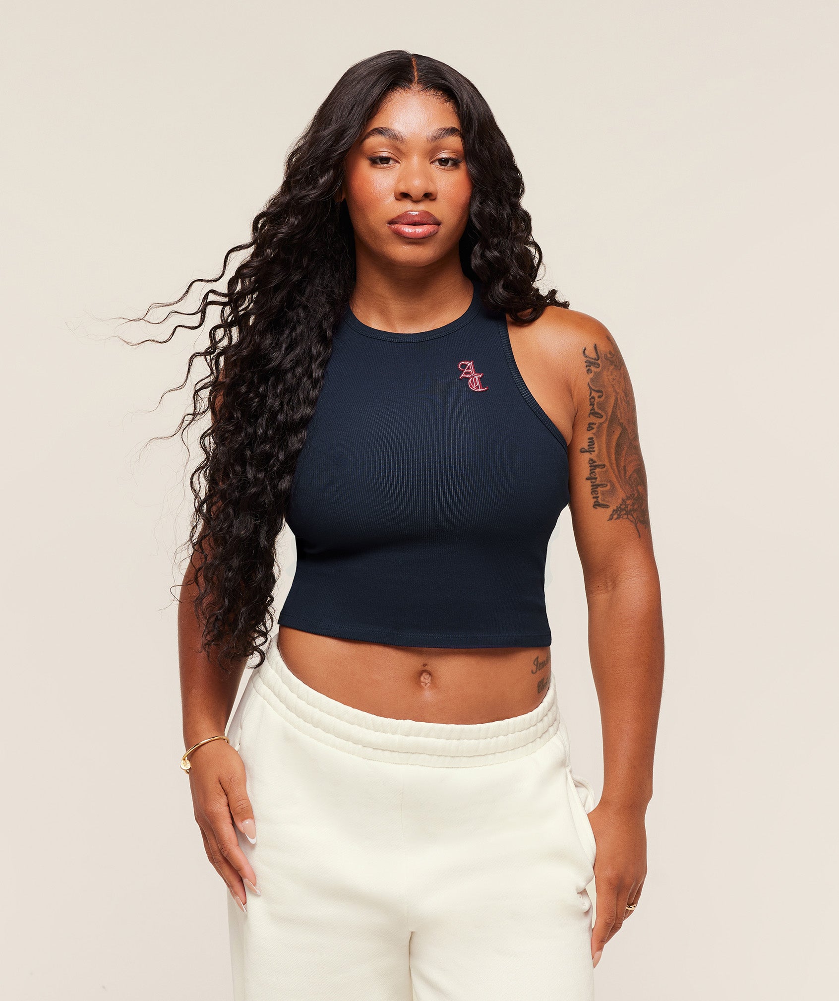 Gymshark x Analis Tank - Midnight Blue