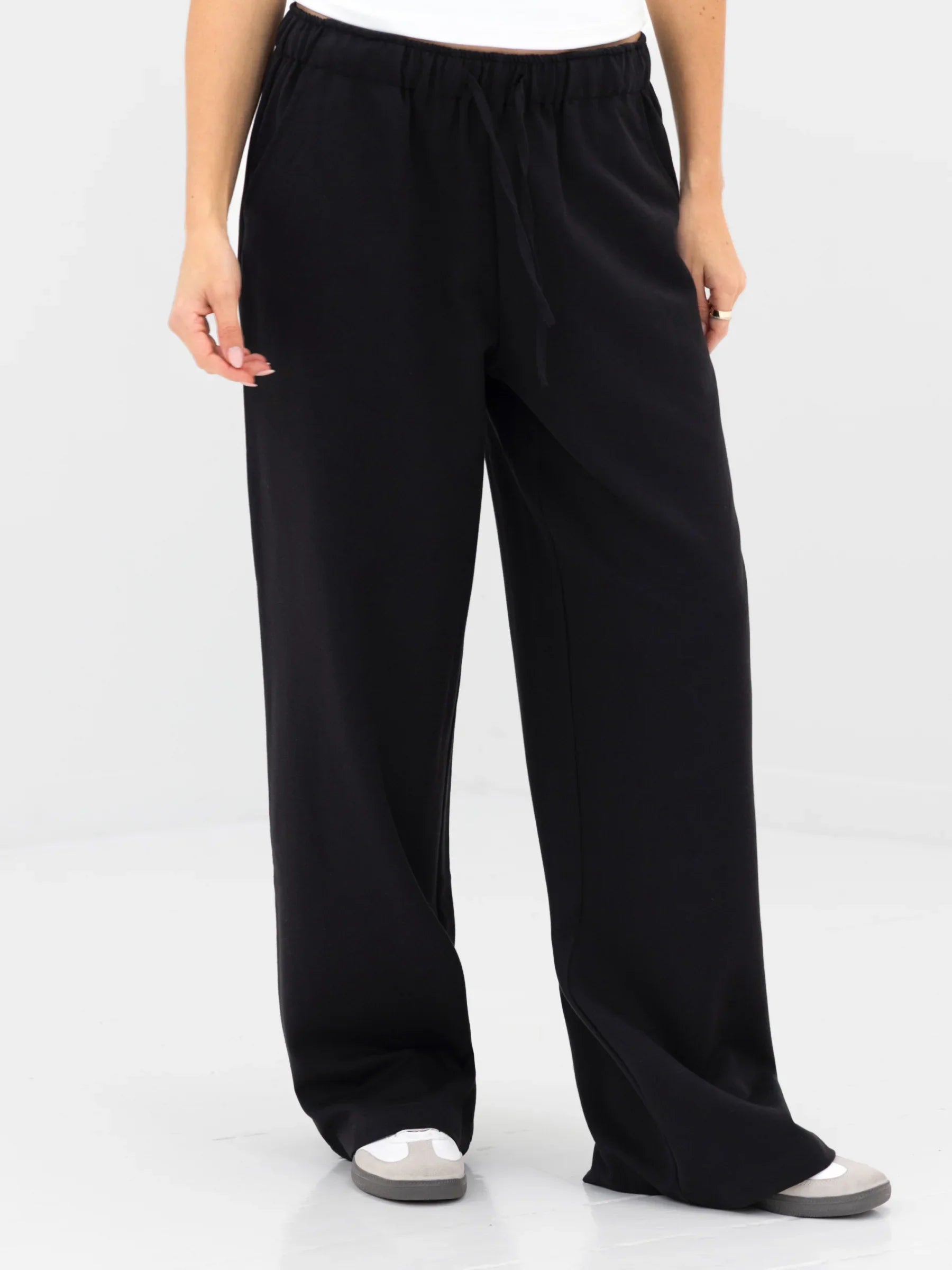 Eden Elasticated Trousers - Black