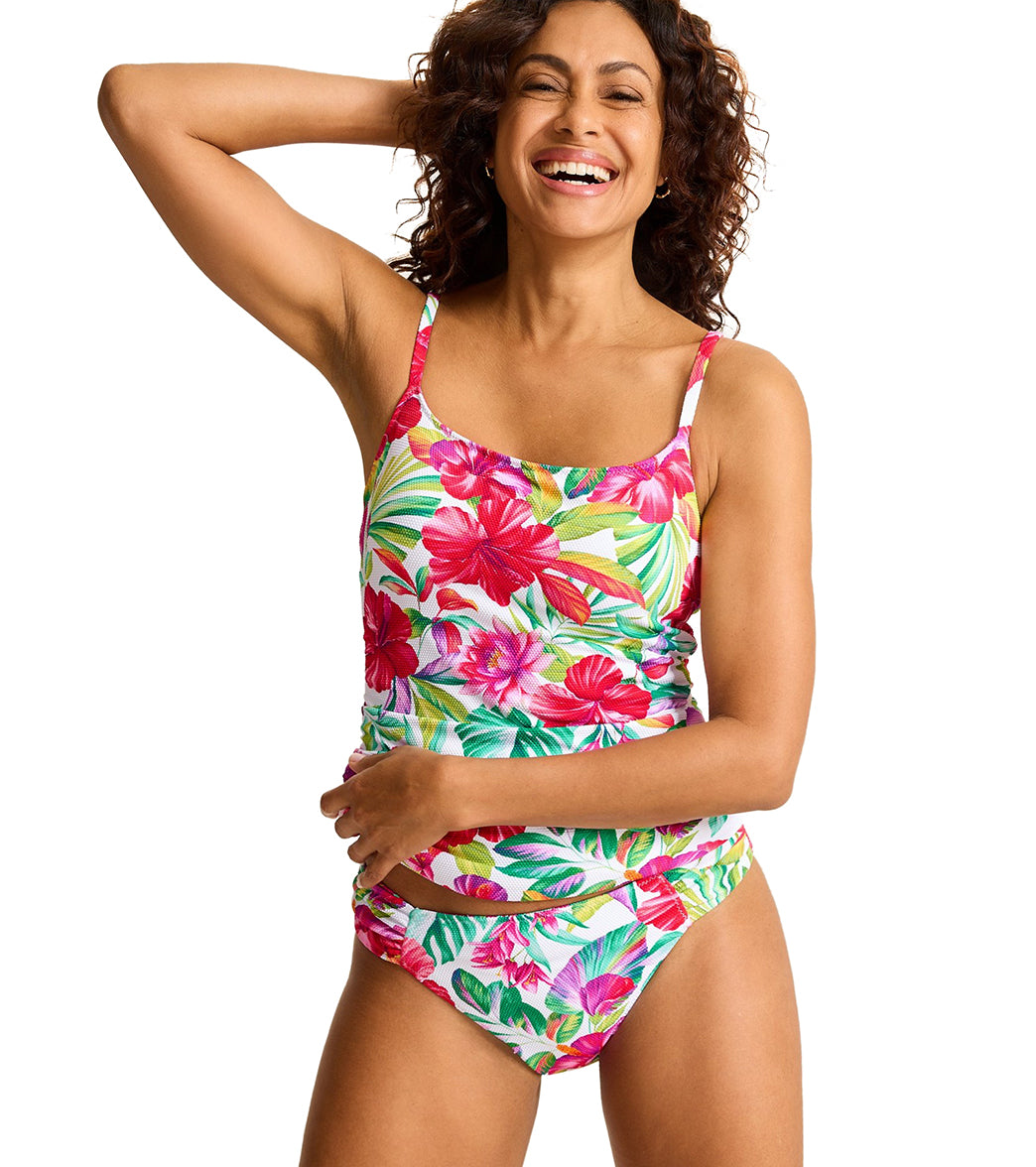 Tommy Bahama Women's Island Cays Fiesta Reversible Maillot Tankini Top