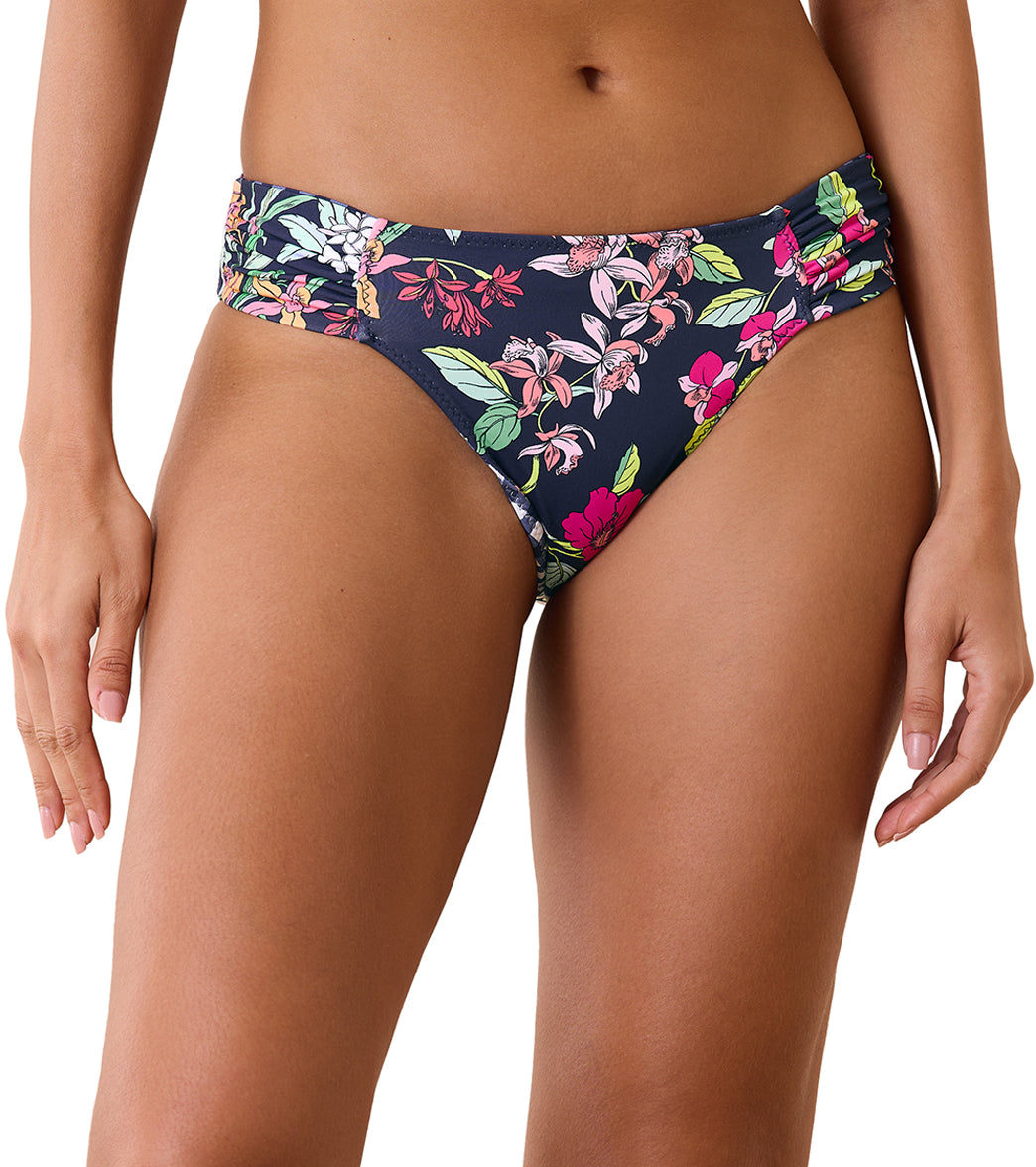 Tommy Bahama Women's Summer Floral Reversible Hipster Bikini Bottom