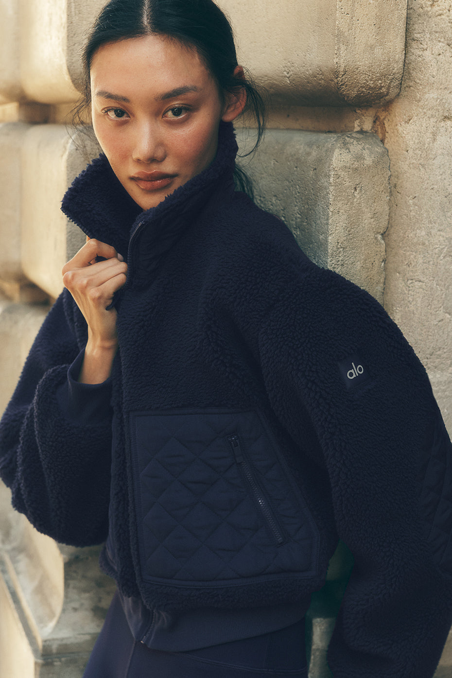 Sherpa Edge Bomber - Navy