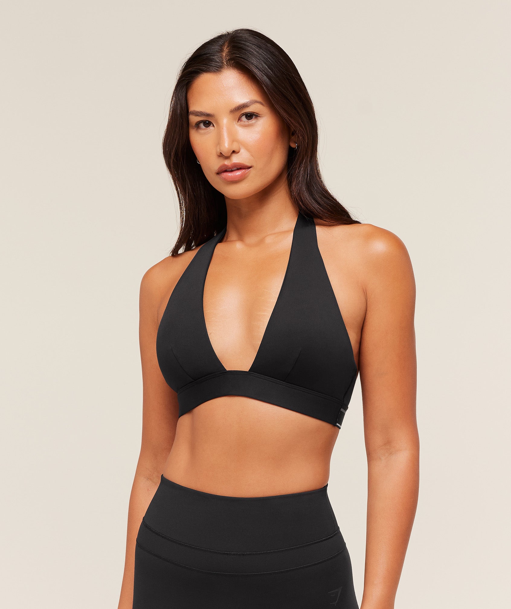 Gymshark Plunge Sports Bra - Black