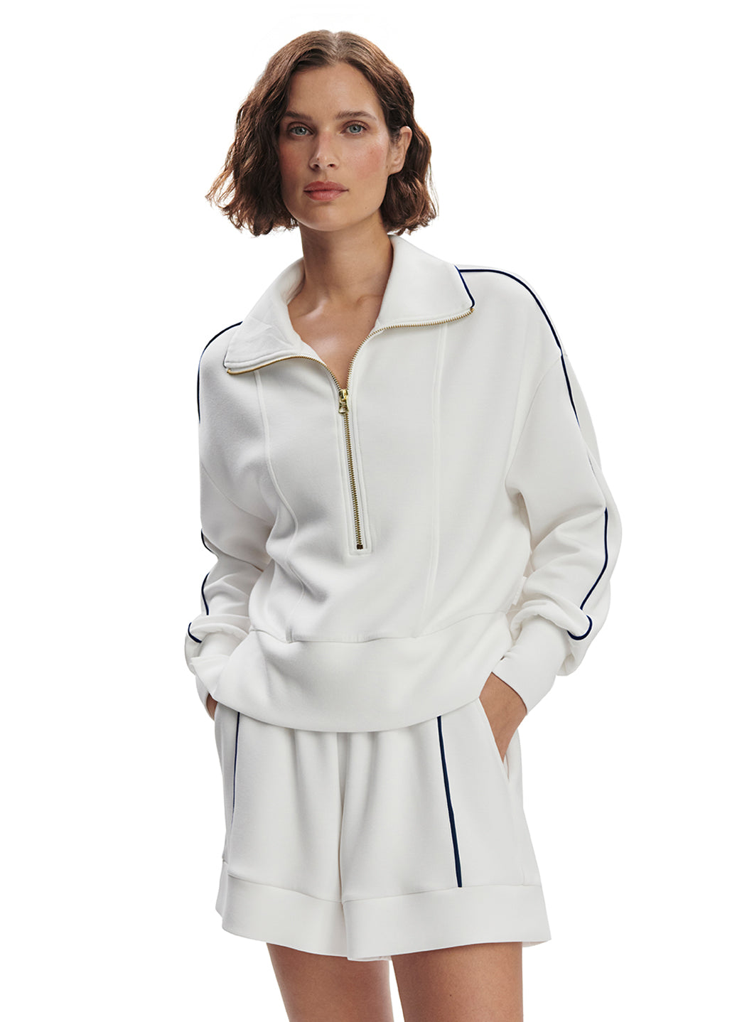 Varley Davenport Half Zip Sweater