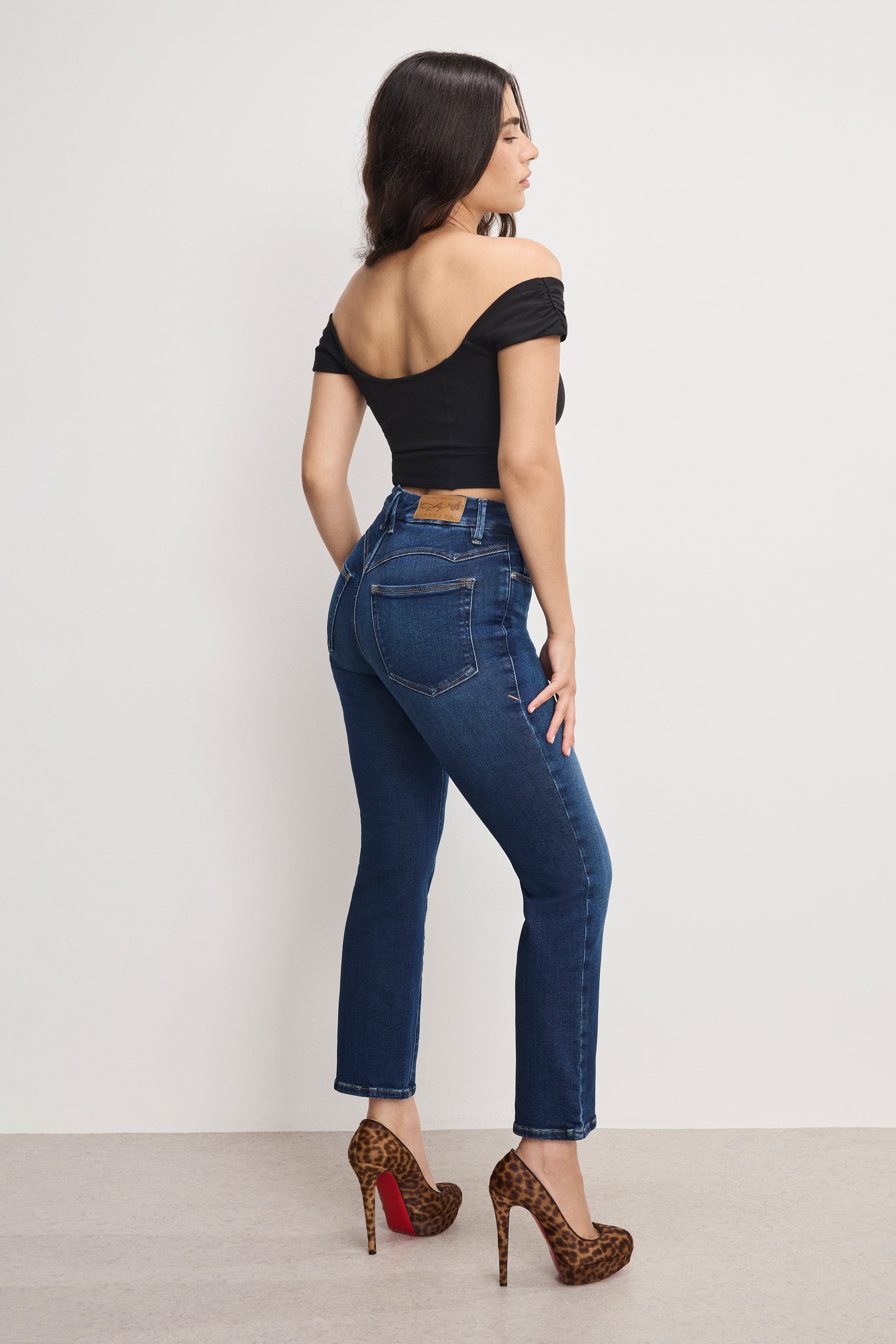 DOLLY JOLEANS PETITE STRAIGHT JEANS | INDIGO1080