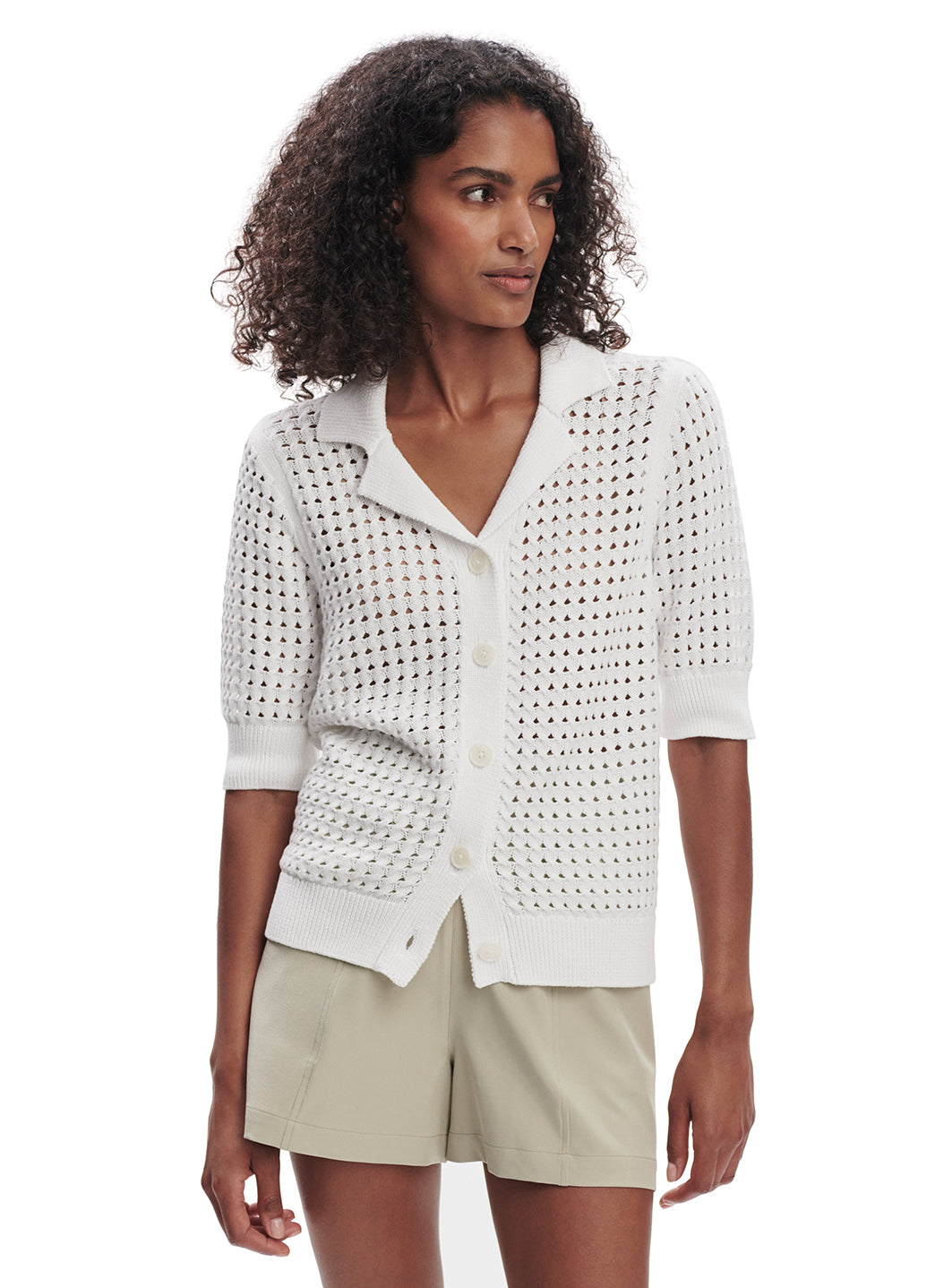 Varley Ellie Knit Shirt