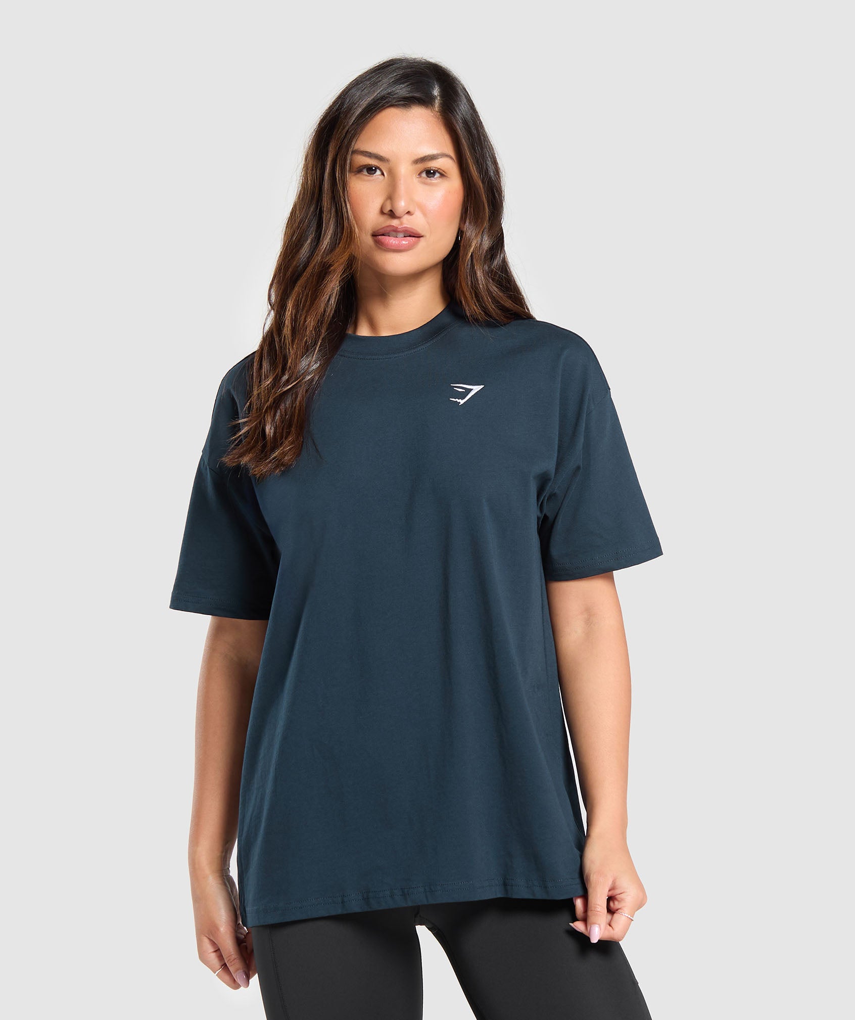 Gymshark Training Oversized T-Shirt - Navy