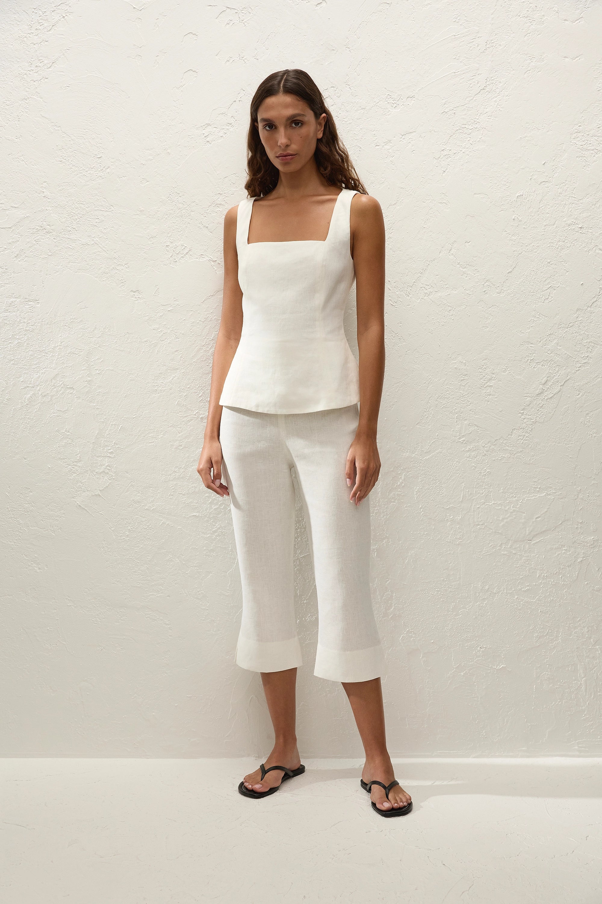 Mina Top White - Final Sale