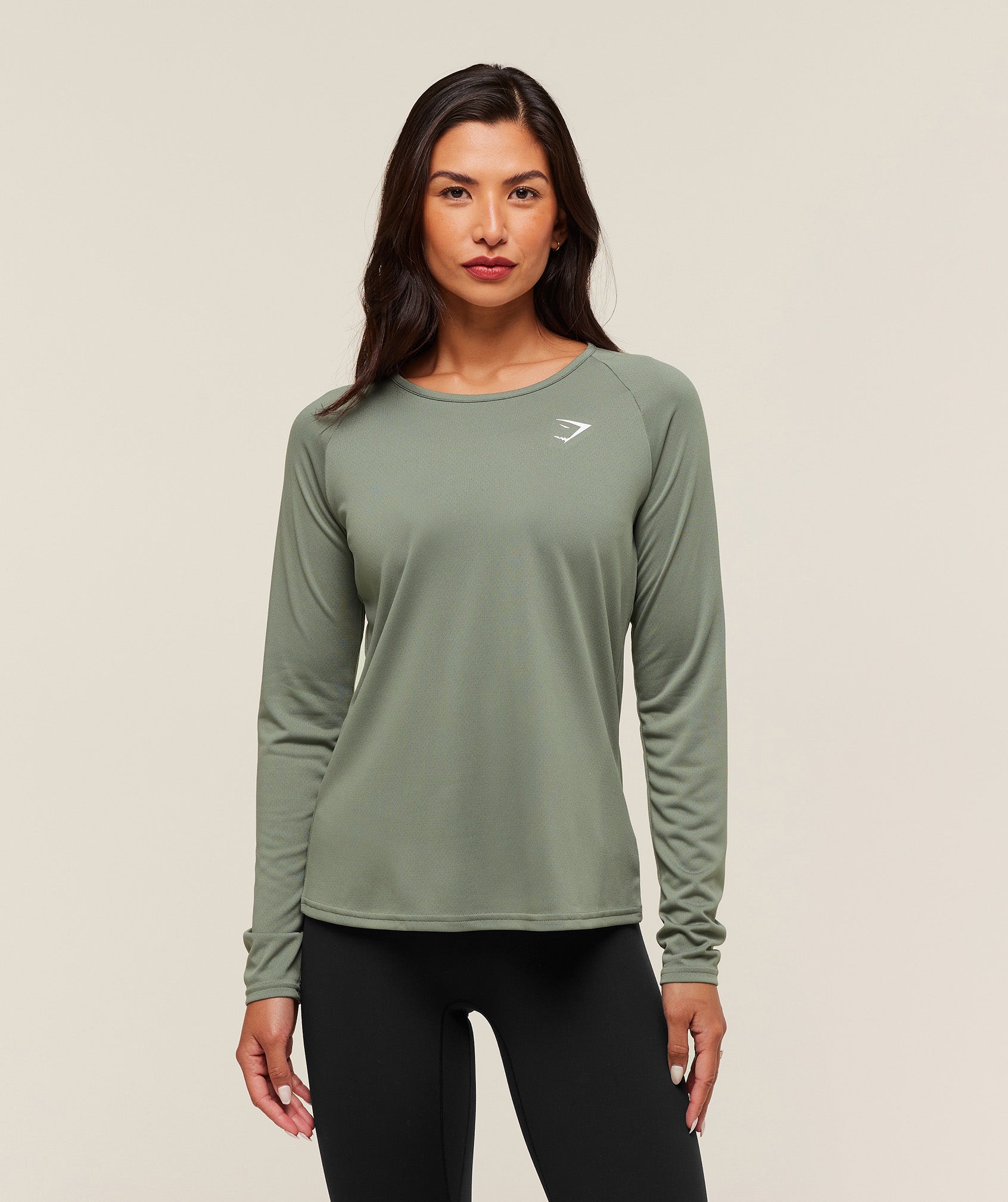 Gymshark Training Long Sleeve Top - Unit Green