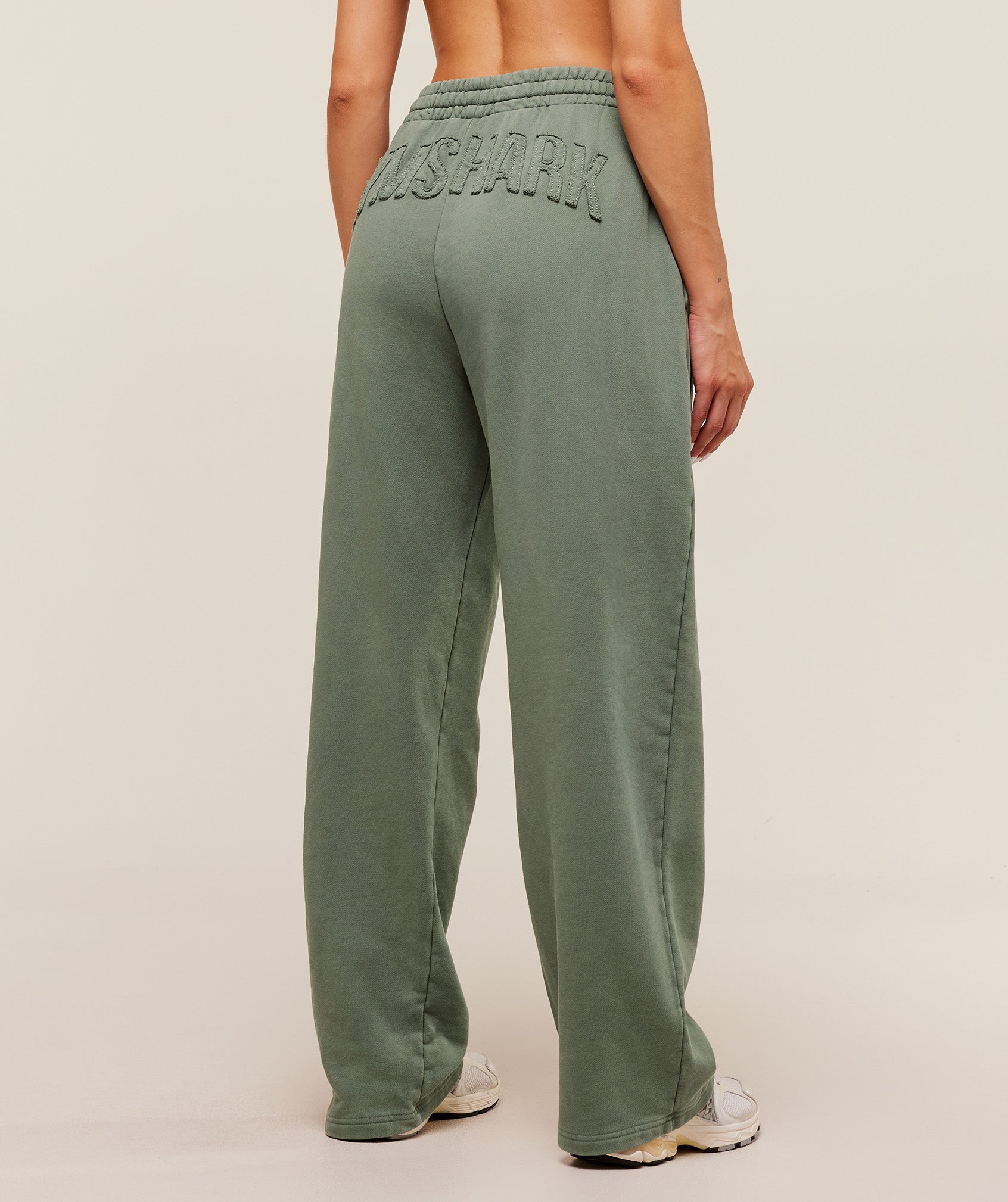 Gymshark Power Washed Joggers - Unit Green/Acid Wash Small Ball