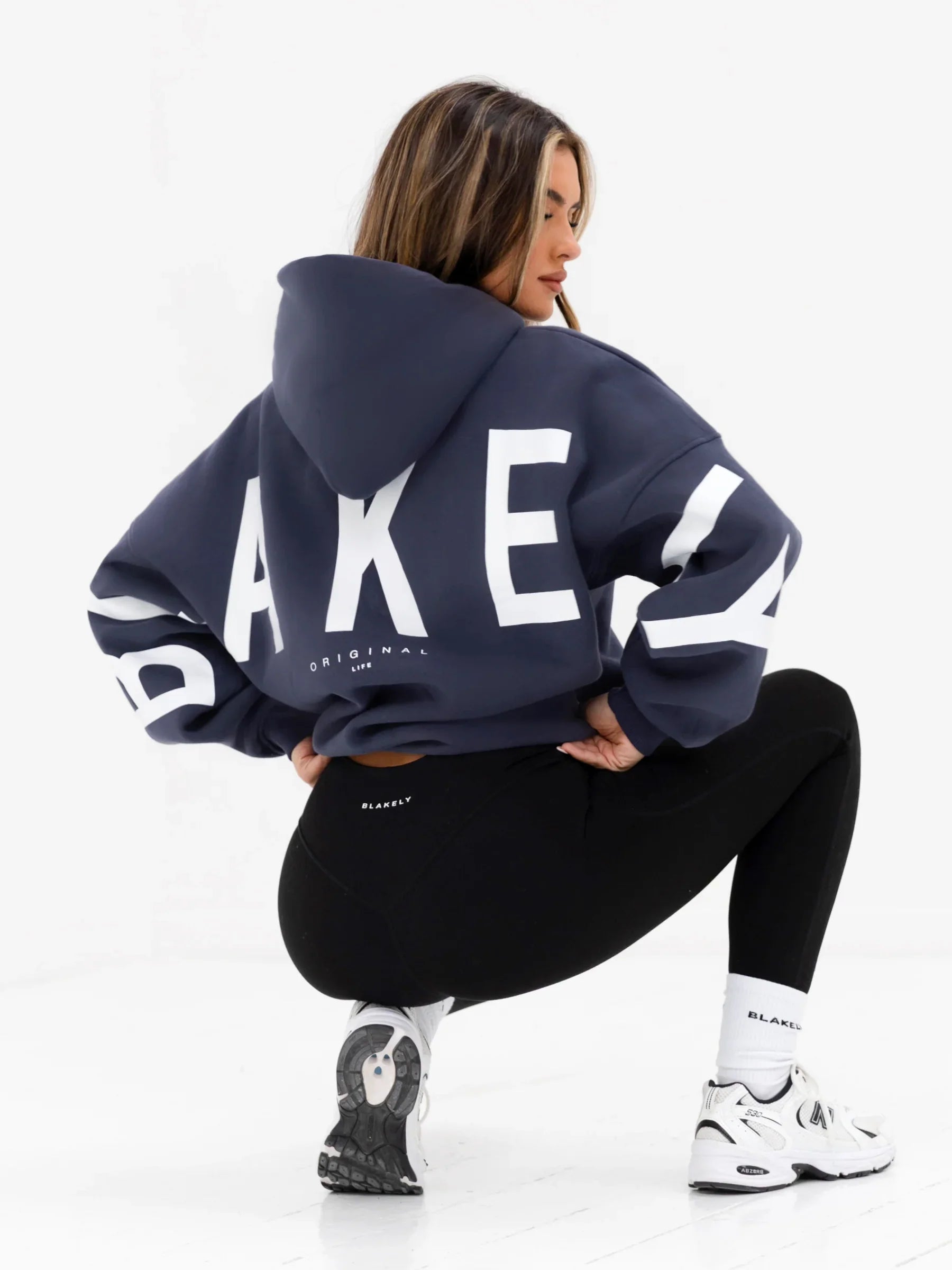 Isabel Oversized Hoodie - True Navy