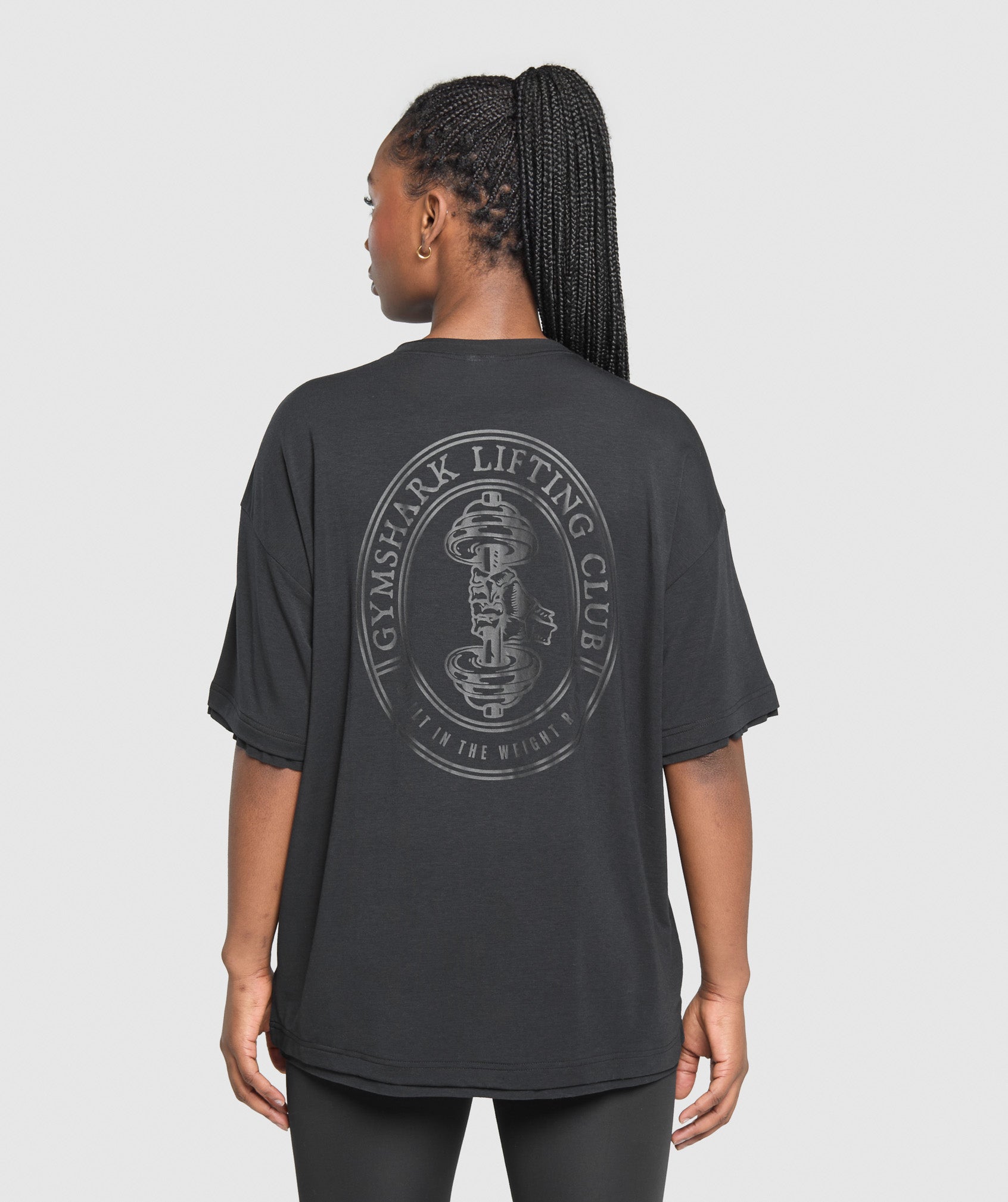 Gymshark Superset Graphic T-shirt - Black