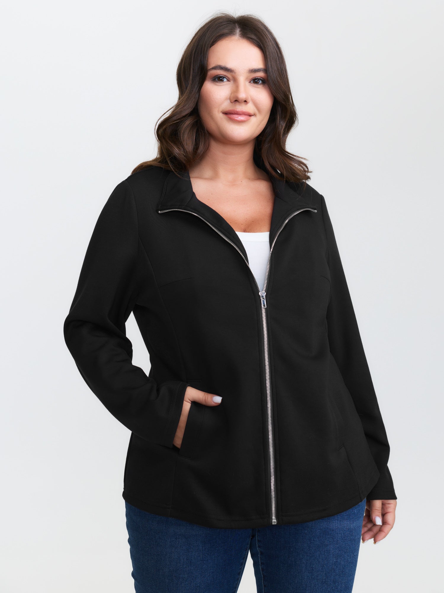 Supersoft Zipper Pockets Jacket