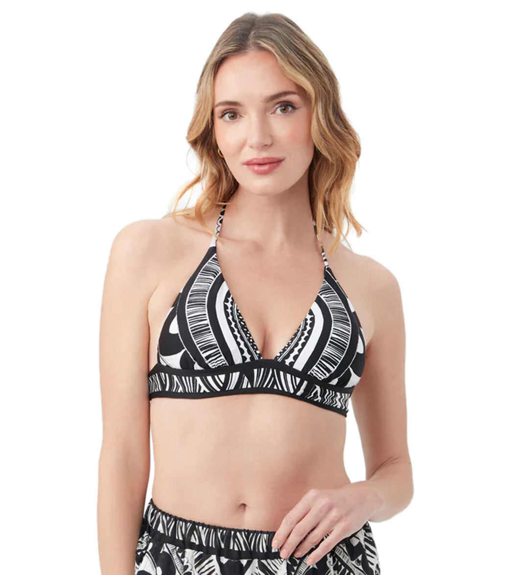 Trina Turk Women's Hula Reversible Bikini Top
