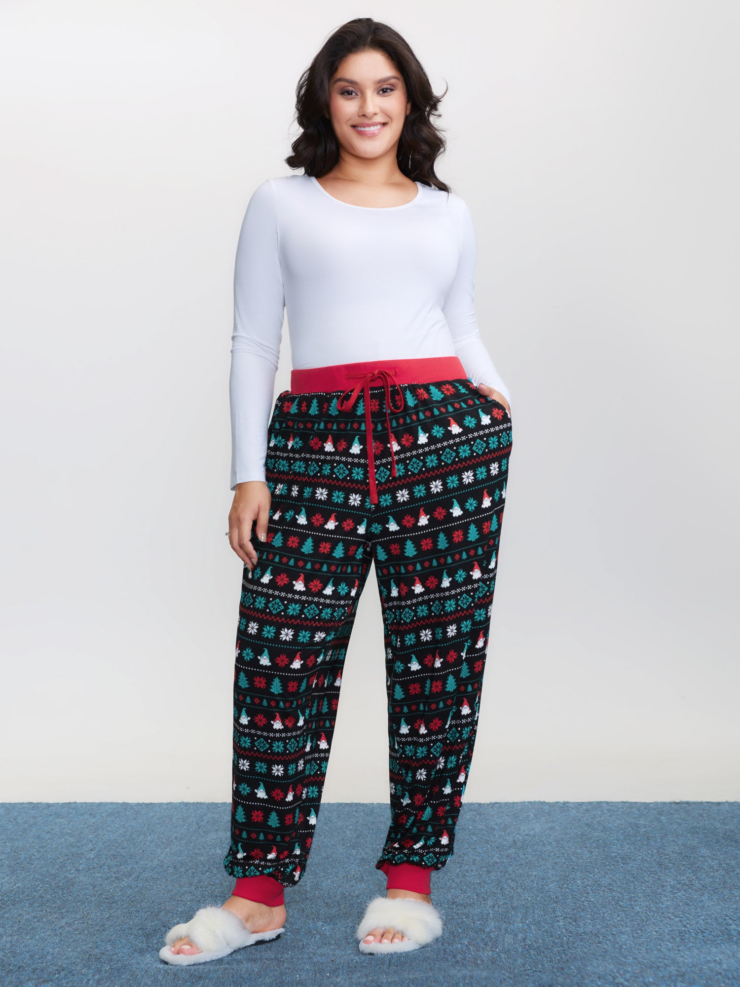 Holiday Things Colorful Lounge Bottoms
