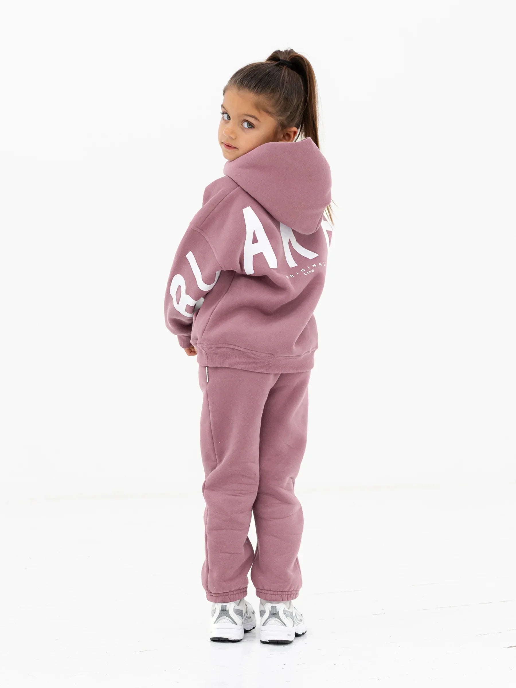 Mini Blakely Hoodie - Dusty Pink