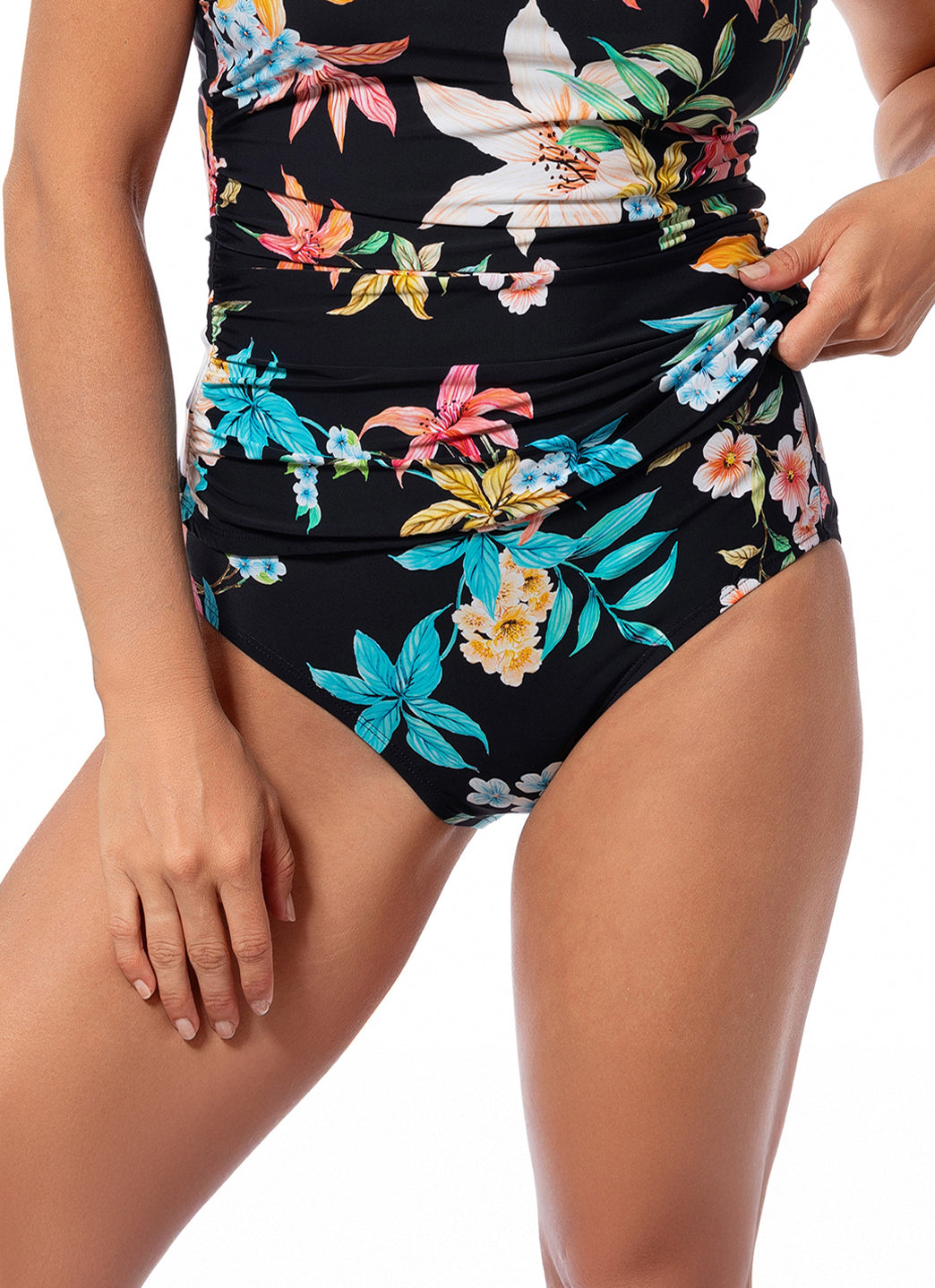 Jantzen Women's Garden Party Comfort Core Bikini Bottom