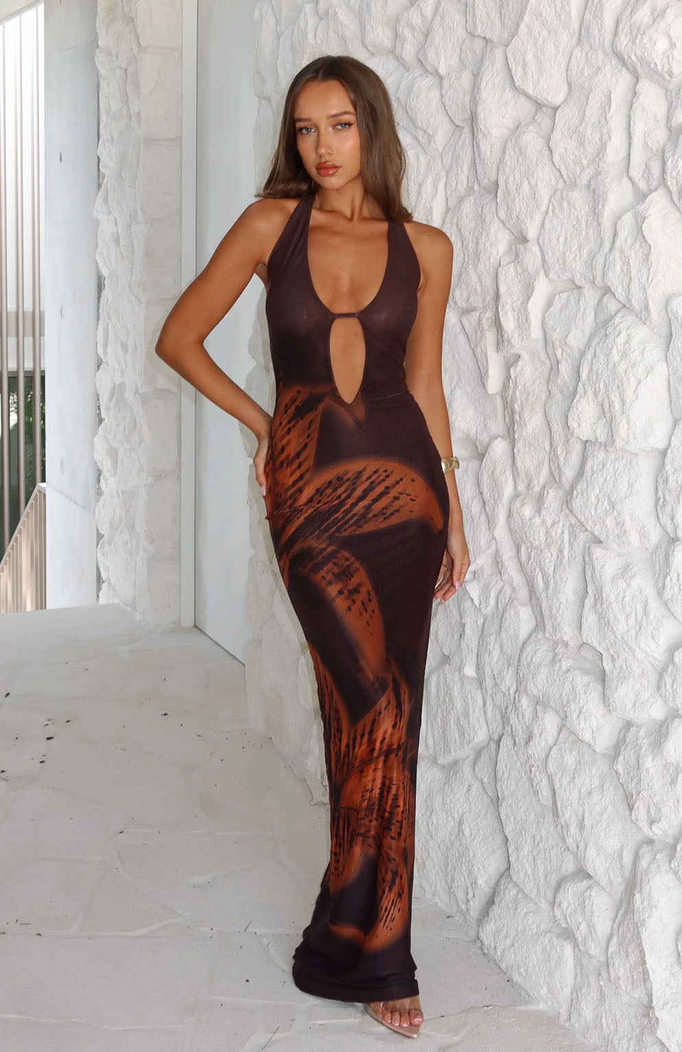 Bets Are Off Maxi Dress Chai Lily