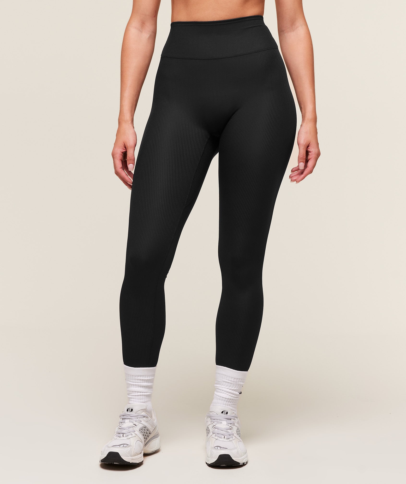 Gymshark Ribbed Contour Leggings - Black