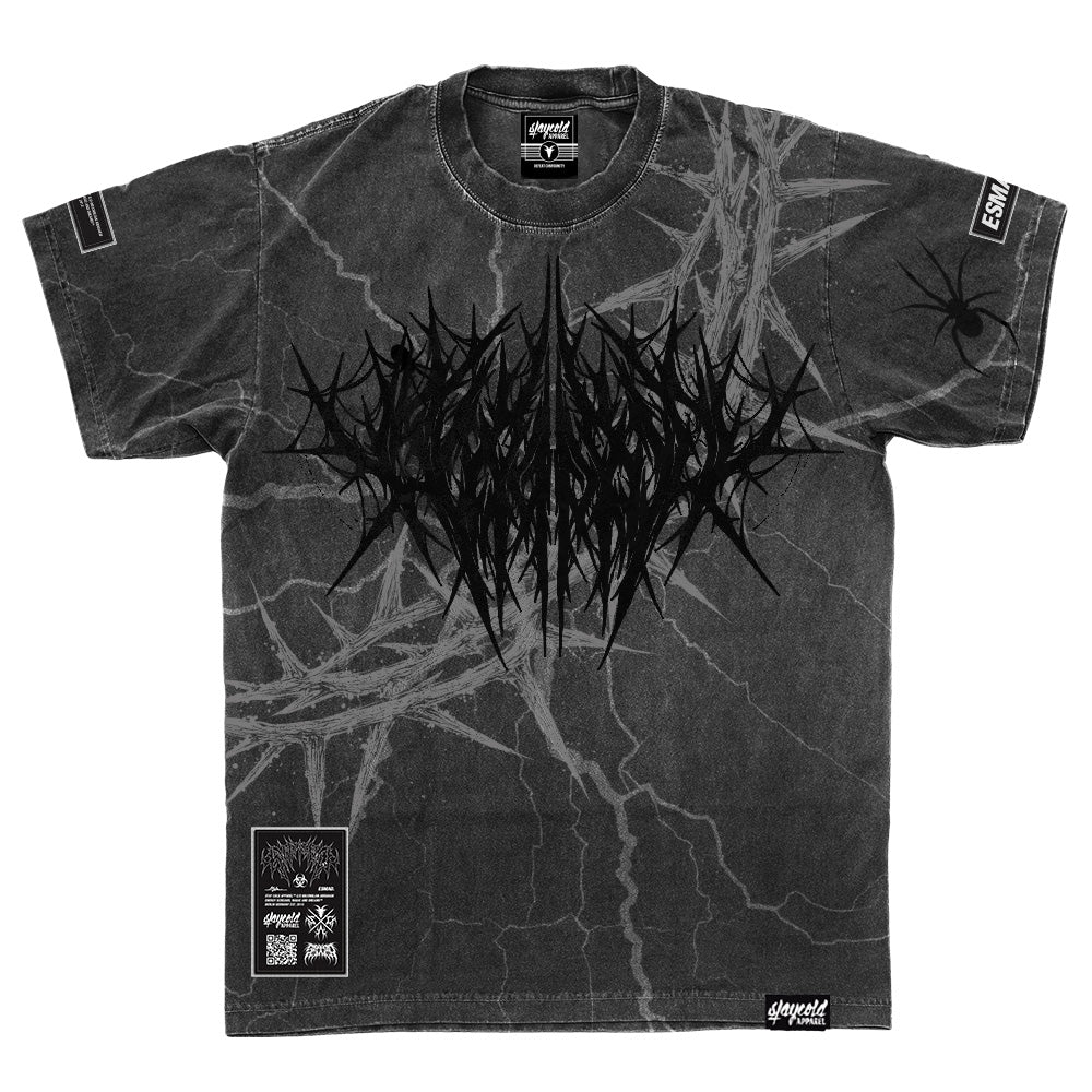 Blackthorn - Heavy Oversized T-Shirt (Acid Washed) 250GSM