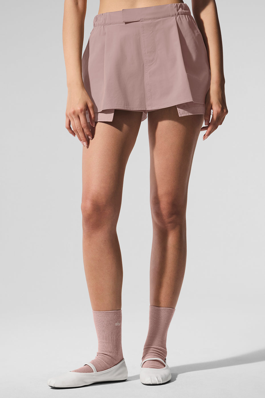 Flip It Mini Skort - Taupe