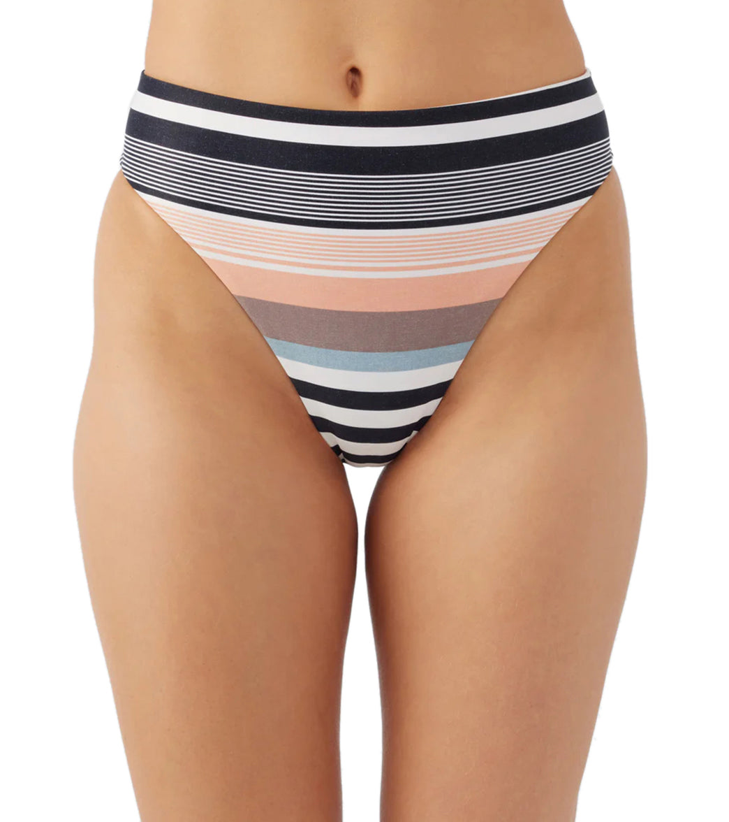 O'Neill Women's Swim Merhaba Stripe Max Bikini Bottom