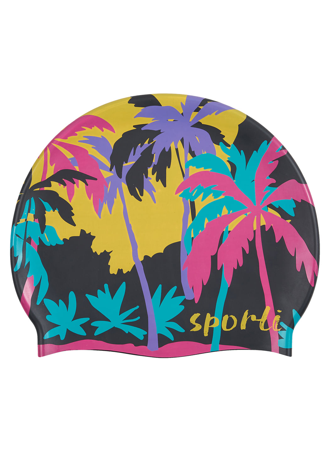 Sporti Tahitian Dream Silicone Swim Cap
