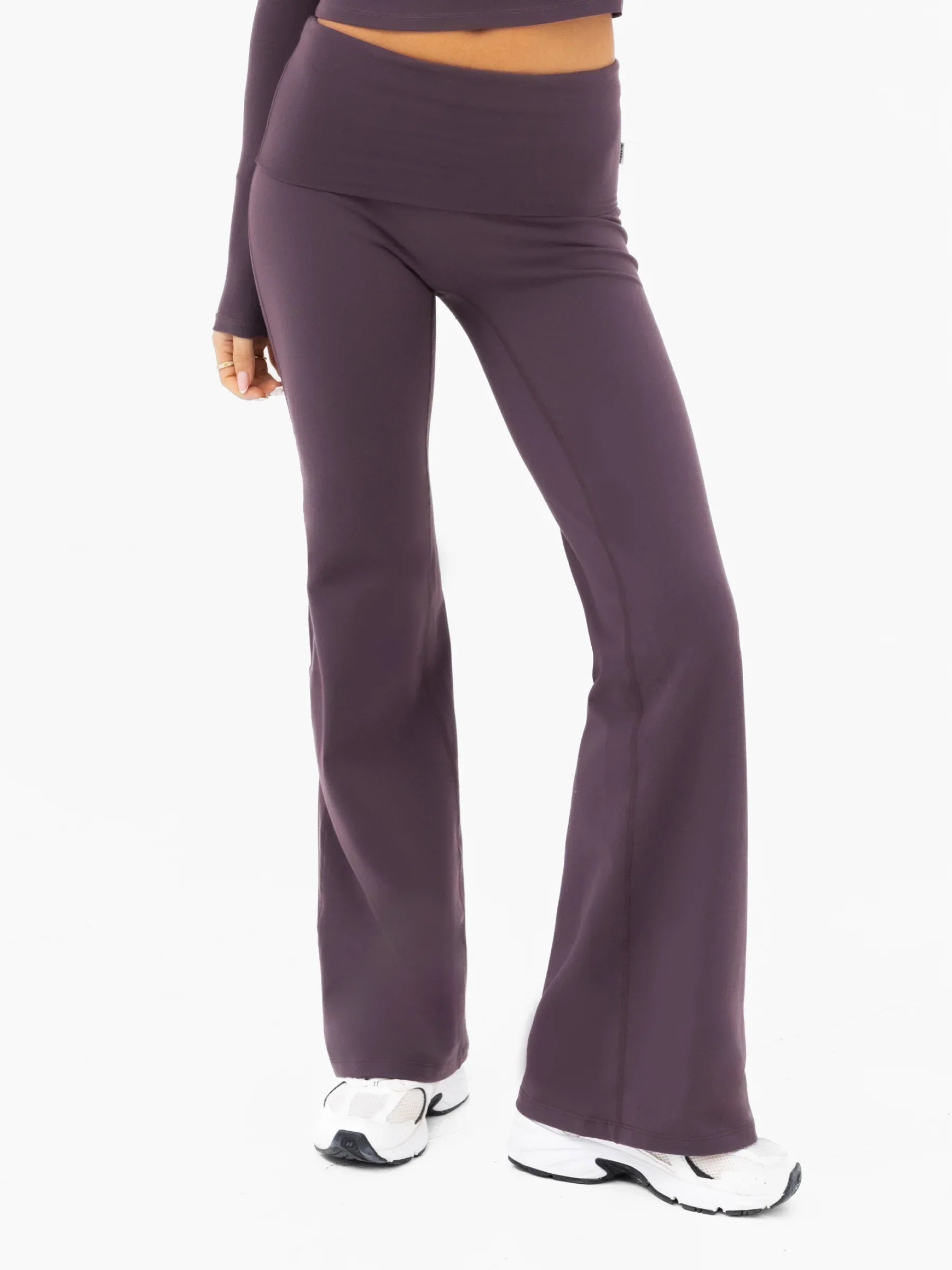 Ultimate Soft Lifestyle Flares - Plum